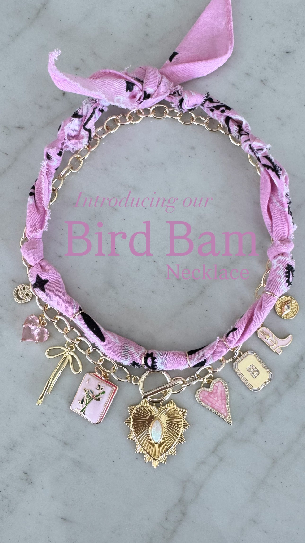 Bird Bam Charm Necklace