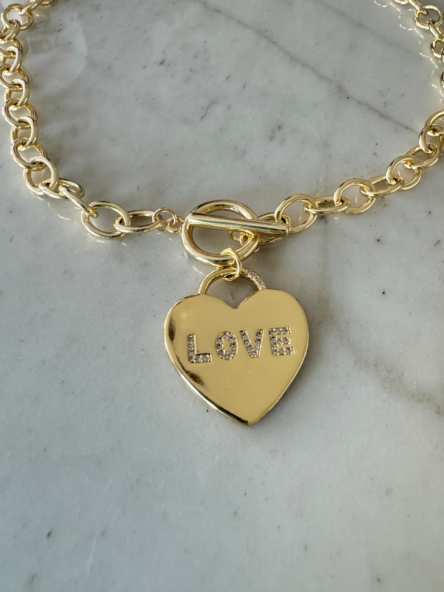 LOVE Heart Necklace