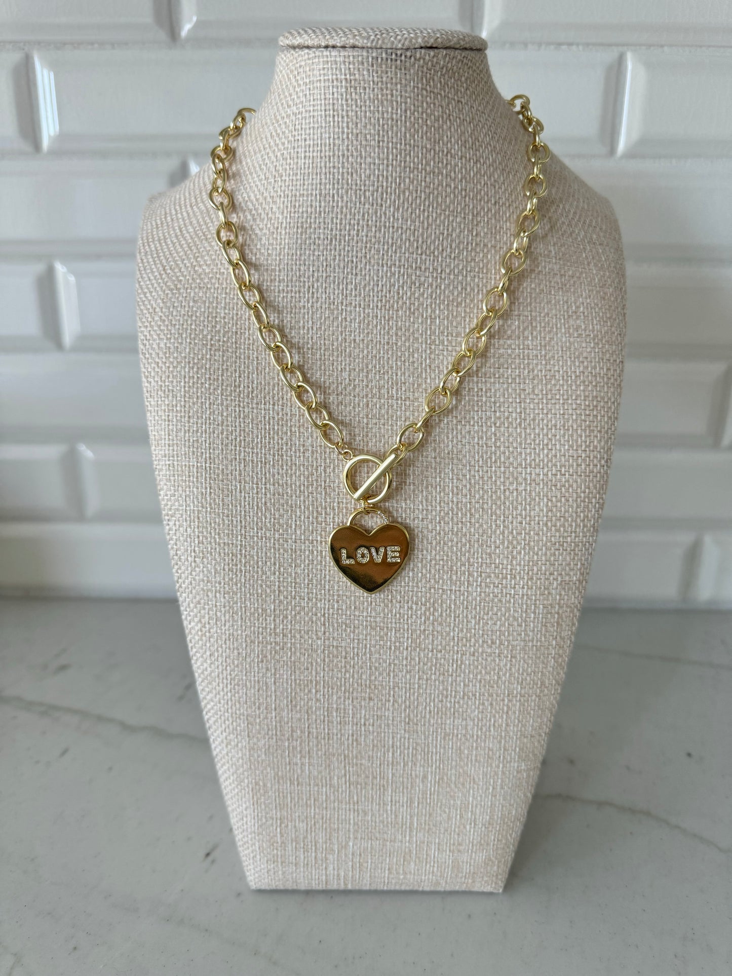 LOVE Heart Necklace