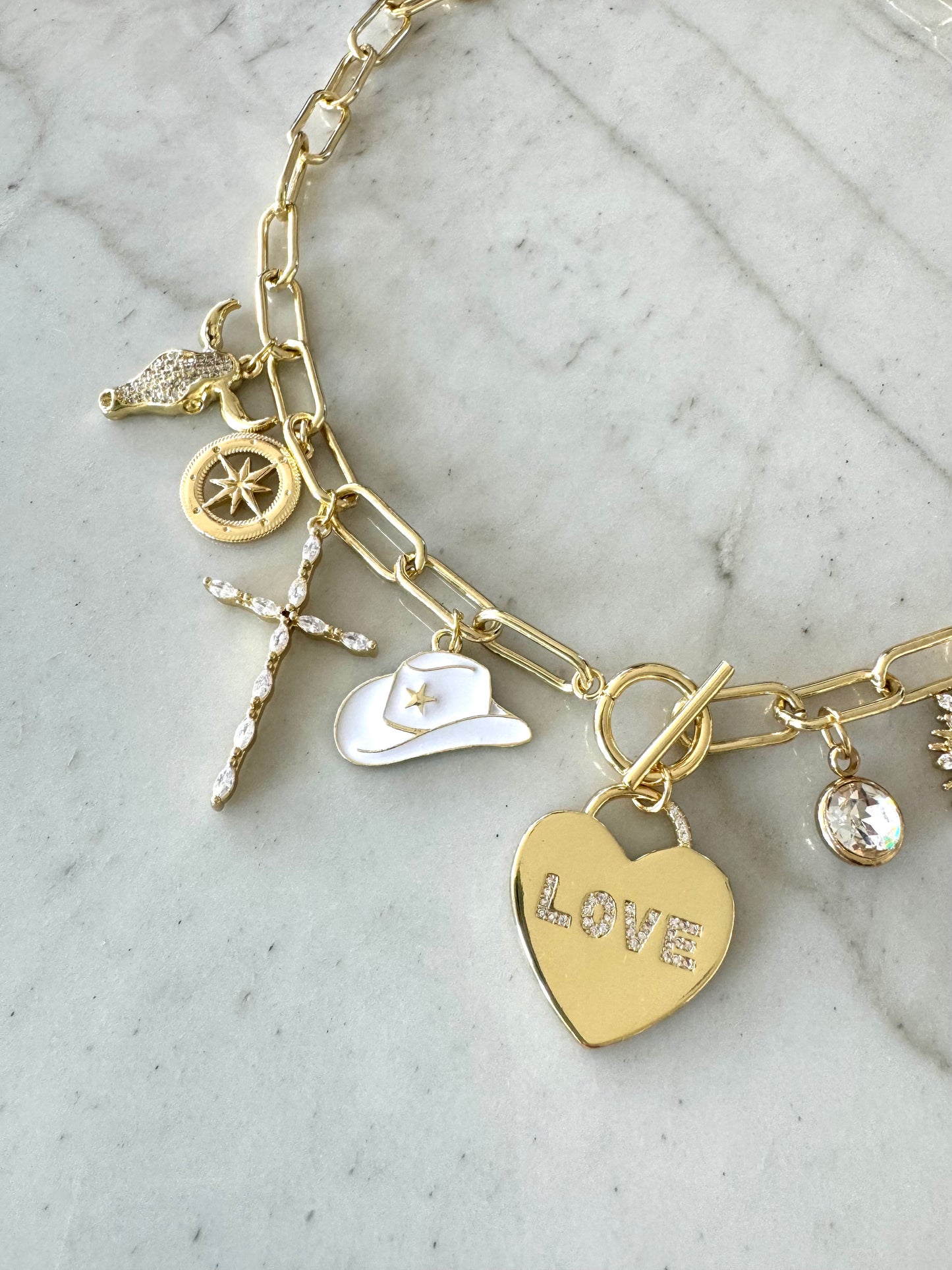 All Things Cowboy Necklace
