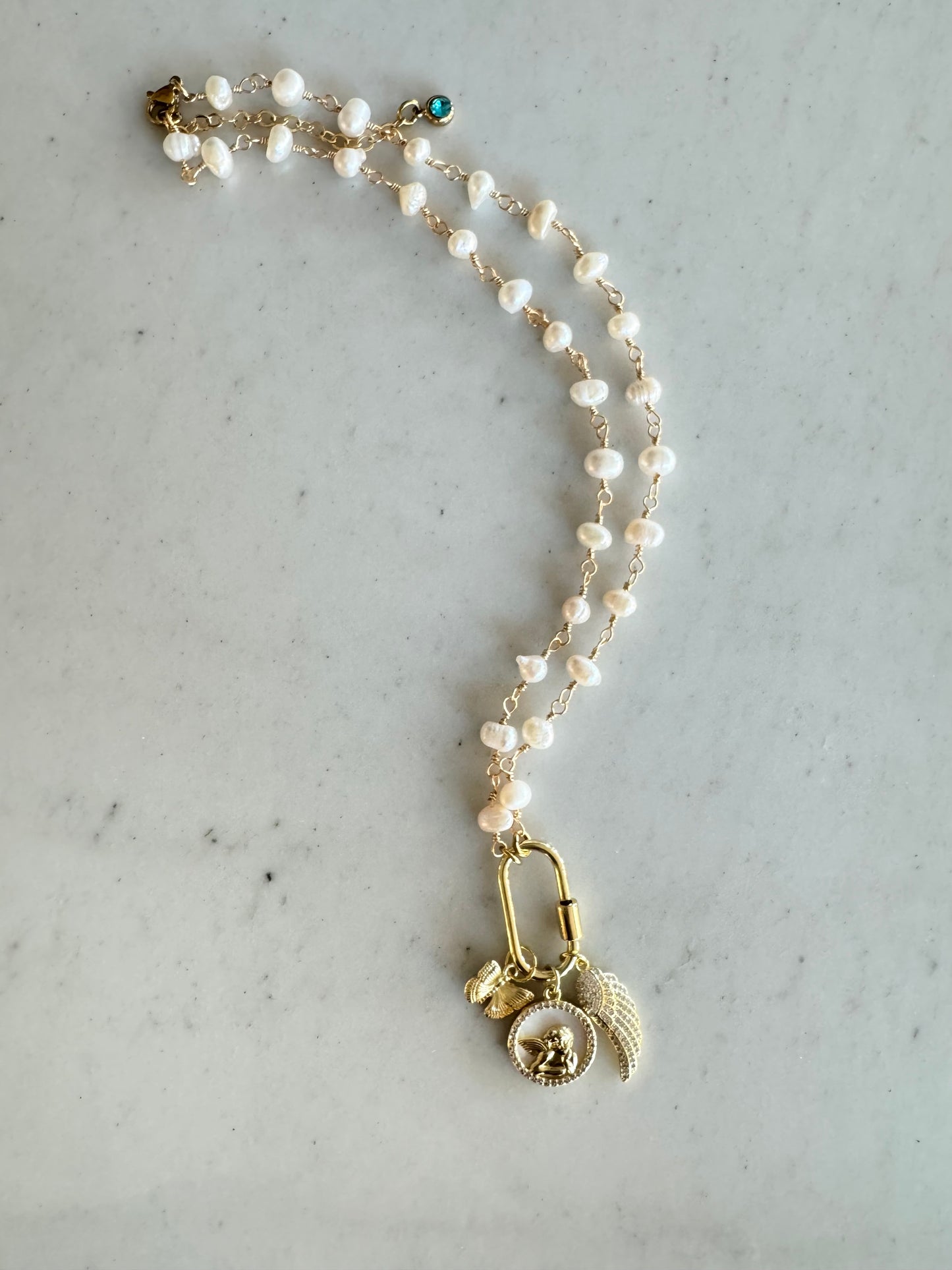 Angel of Pearl Necklace