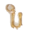 Bamboo Letter U