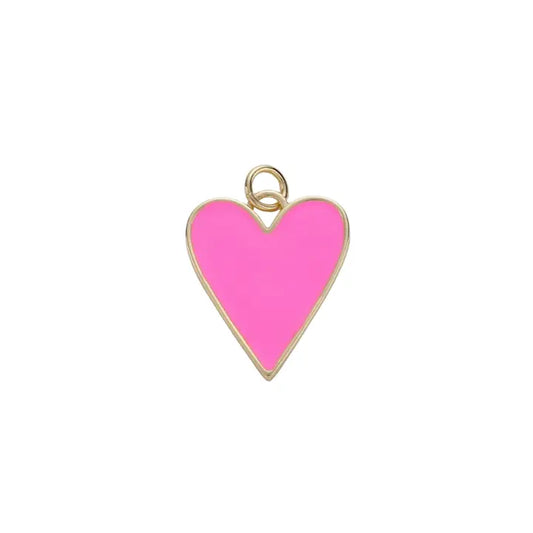 Hot Pink Solid Heart