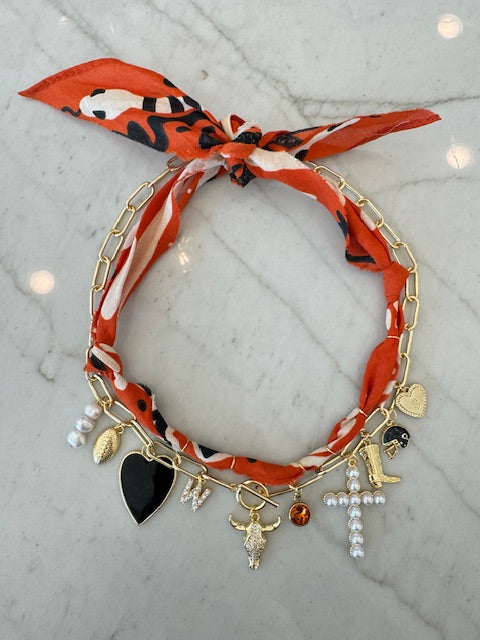 Orange GameDay Necklaces