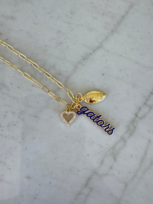 FLORIDA Small Gold Chain Necklace