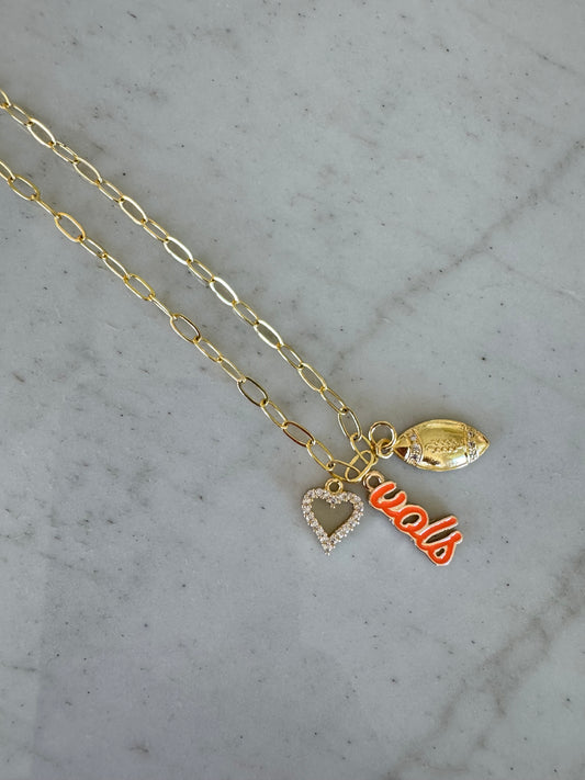 TENNESSEE Small Gold Chain Necklace