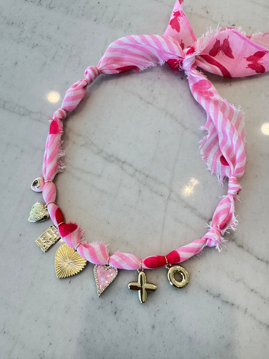 Heart Bandana Necklace