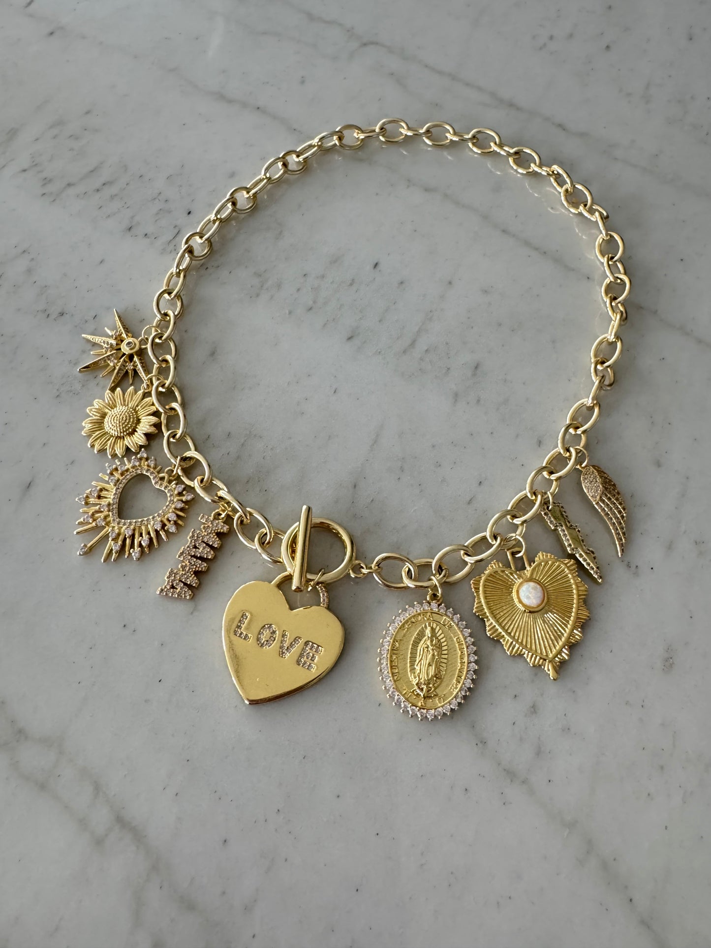 LOVE Charm Necklace