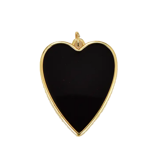 Large Black Heart