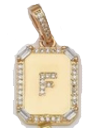 Letter F Square Pave