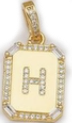 Letter H Square Pave