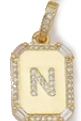 Letter N Square pave