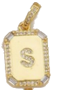 Letter S Square Pave