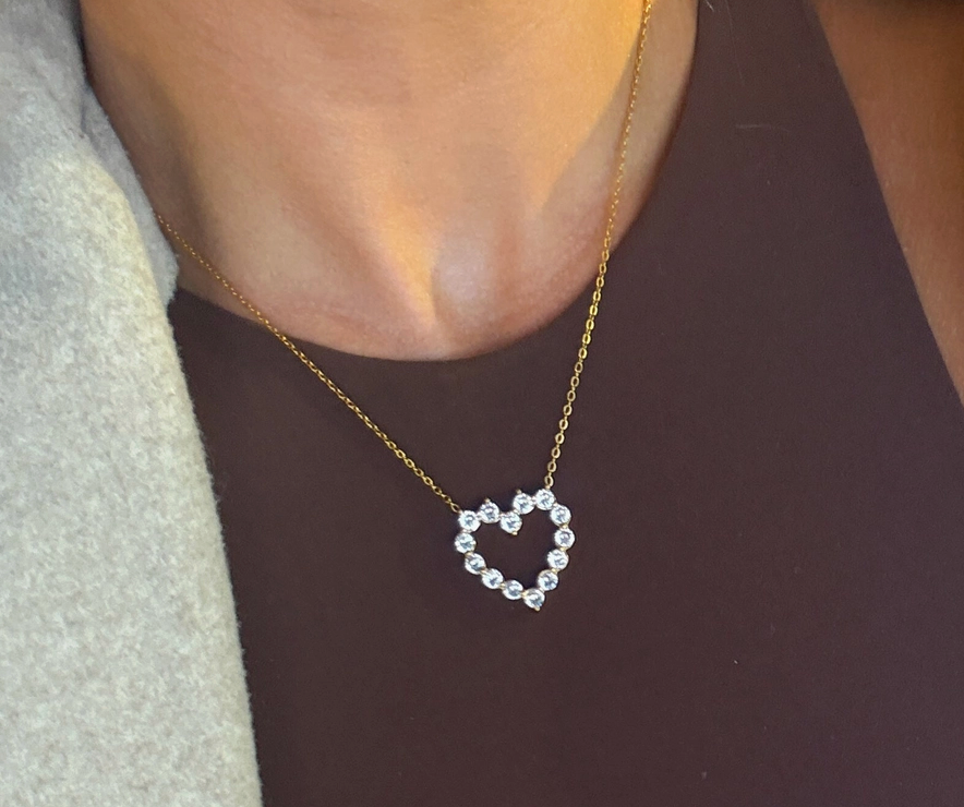 Diamond Heart Necklace