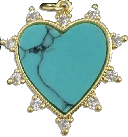 Turquoise Blue Heart